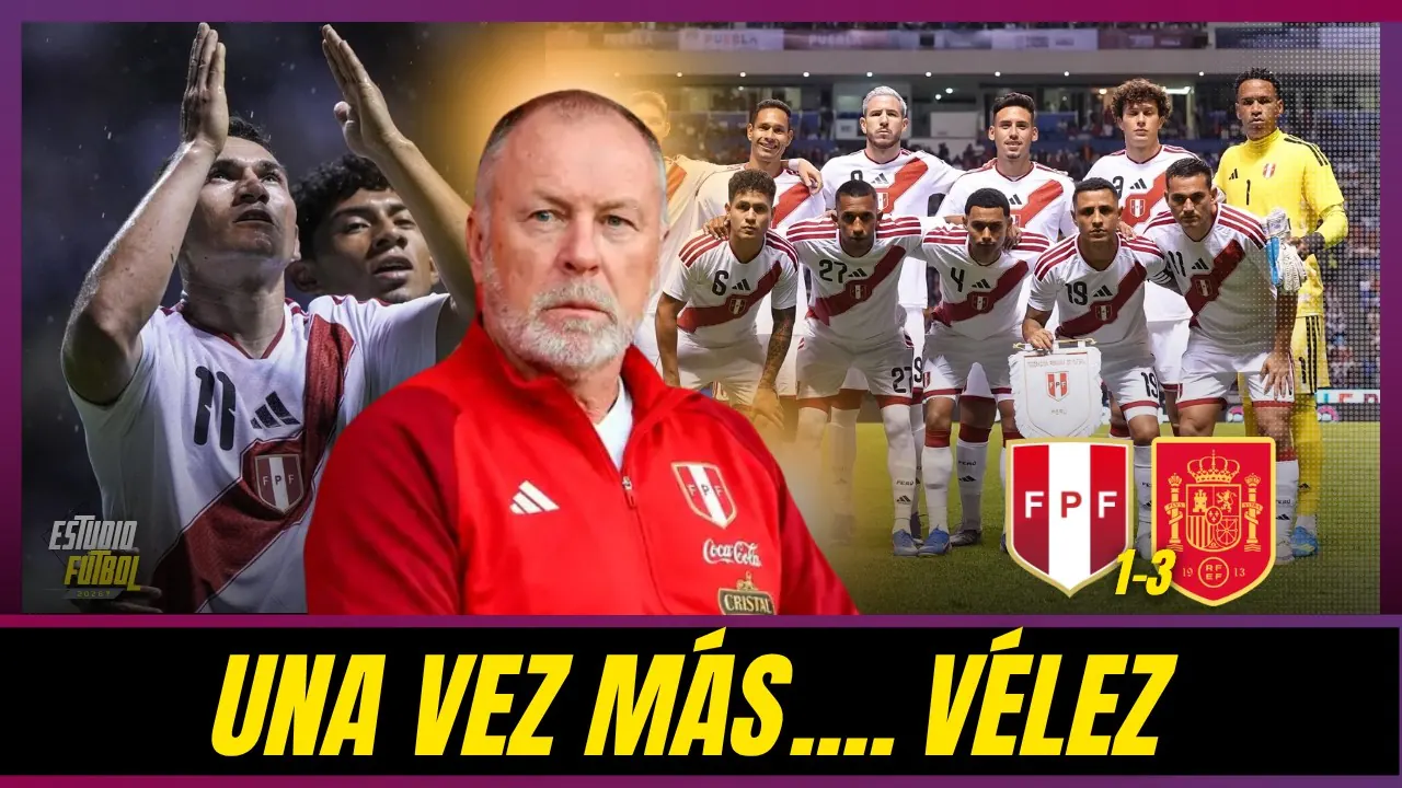 Reproducir: ¡PERÚ NO DA LA TALLA! ESPAÑA LO GOLPEÓ Y MOSQUERA LLEGA PARA RESCATAR A UN CRISTAL EN RUINAS