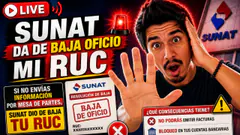 SUNAT da de baja de oficio mi RUC - No se respondió requerimiento
