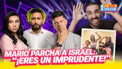MARIO HART CUADRA A ISRAEL Y DICE QUE NO PASA NADA CON PALOMA | SIN MÁS QUE DECIR | +QTV