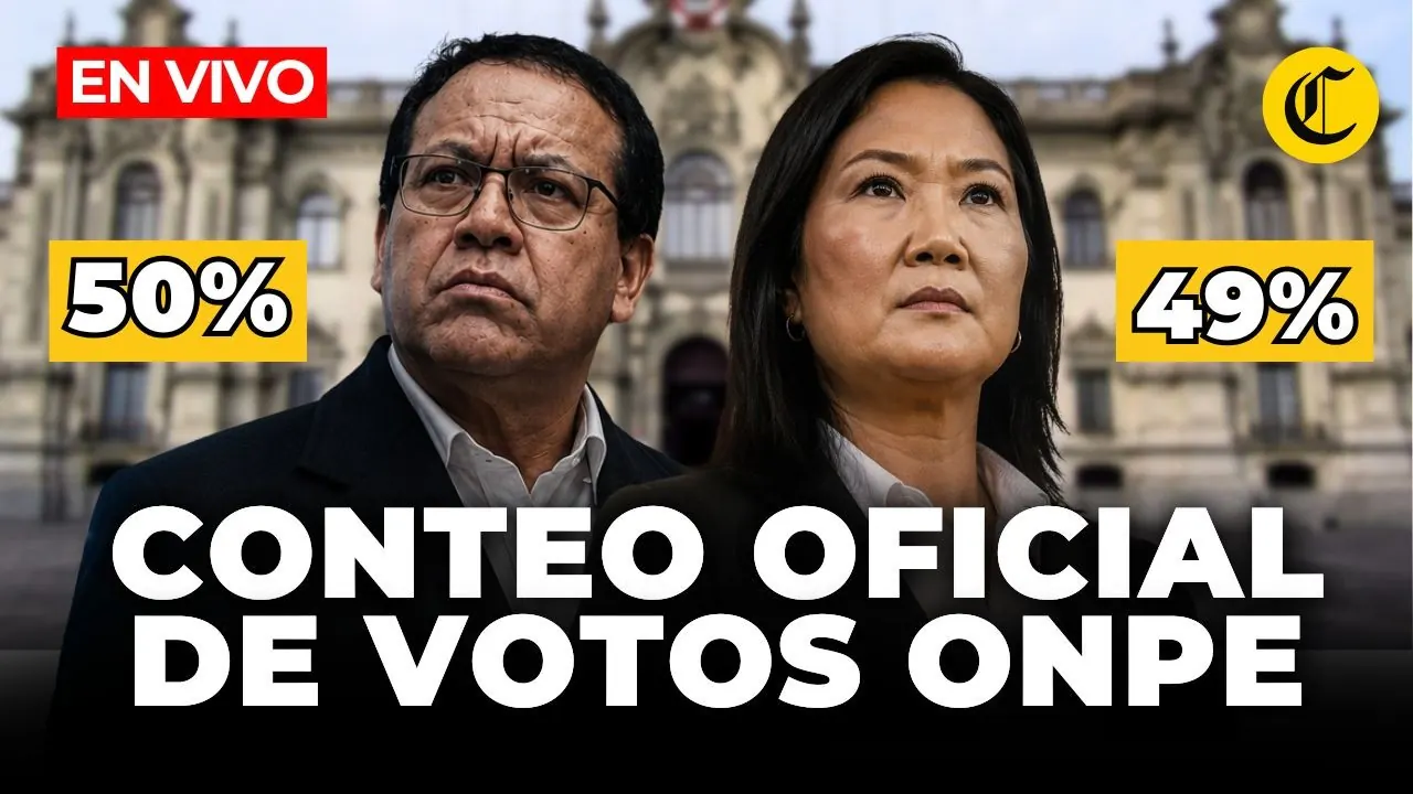 Reproducir: 🔴 RESULTADOS DE ELECCIONES 2026 EN VIVO: CONTEO DE VOTOS DE LA ONPE | El  Comercio