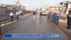 Resultados del operativo de la av. Nicolás Ayllón l 11 de mayo