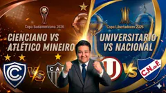 Cienciano vs Atlético Mineiro | Universitario vs Nacional Sudamericana & Libertadores 2026