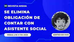 Se elimina obligación de contar con asistente social