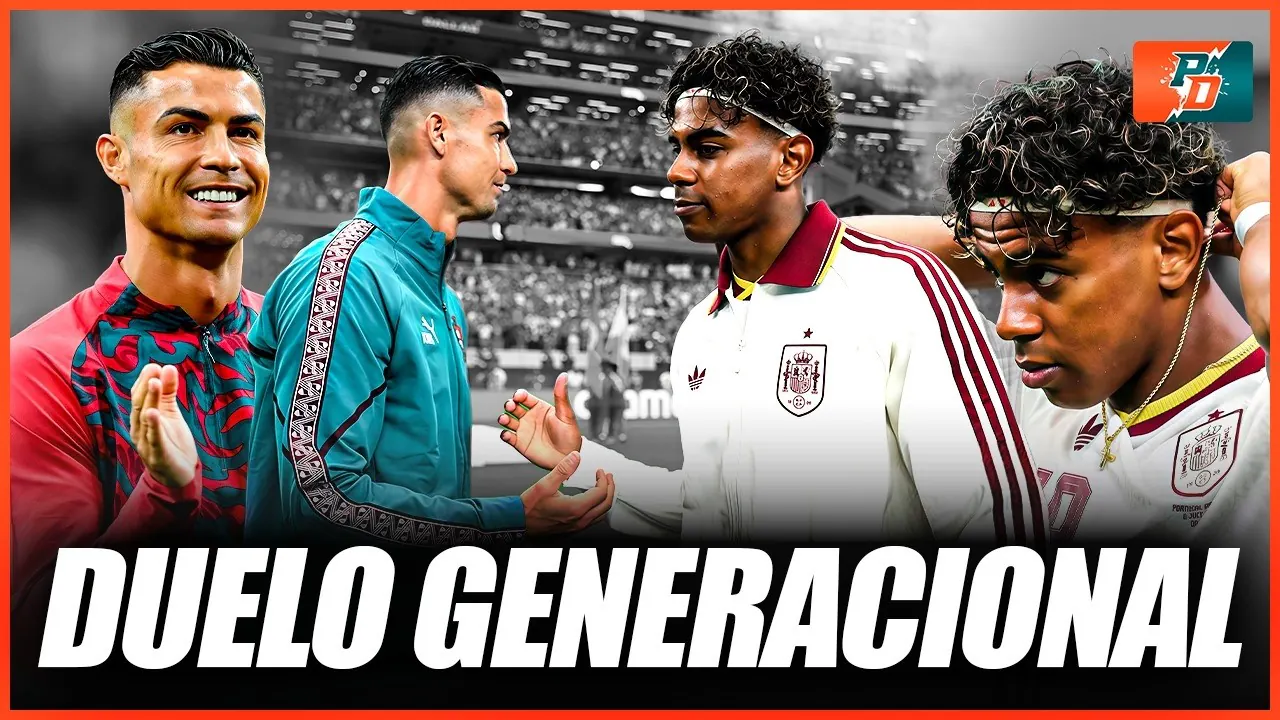 Reproducir: Cristiano Ronaldo 🆚 Lamine Yamal, solo uno seguirá en carrera 🇵🇹🇪🇸🔥⚽| Polémica Deportiva 📣 06/07/26