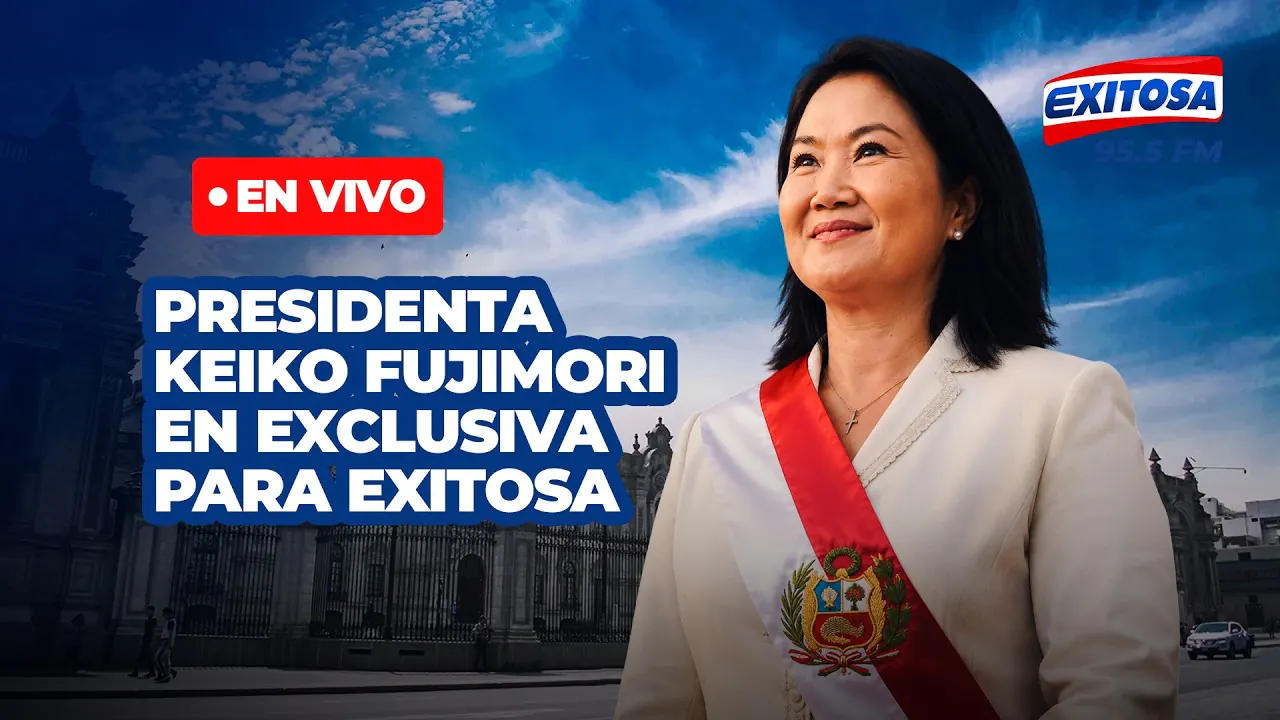 Reproducir: 🔴🔵 EN EXCLUSIVA | PRESIDENTA KEIKO FUJIMORI DIALOGARÁ CON NICOLÁS LÚCAR