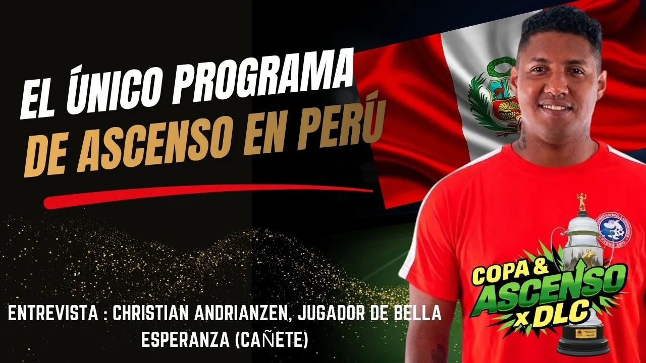 Reproducir: COPA & ASCENSO X DLC | HOY CON CHRISTIAN ADRIANZEN, JUGADOR DE BELLA ESPERANZA #envivo
