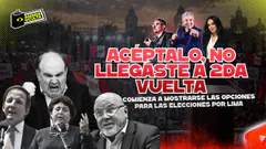 ACÉPTALO, NO LLEGASTE A 2DA VUELTA - AGENDA OCULTA