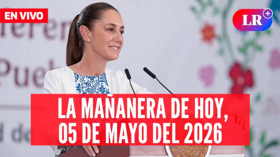 Claudia Sheinbaum EN VIVO en la Mañanera de HOY, 05 de mayo de 2026 | #LR