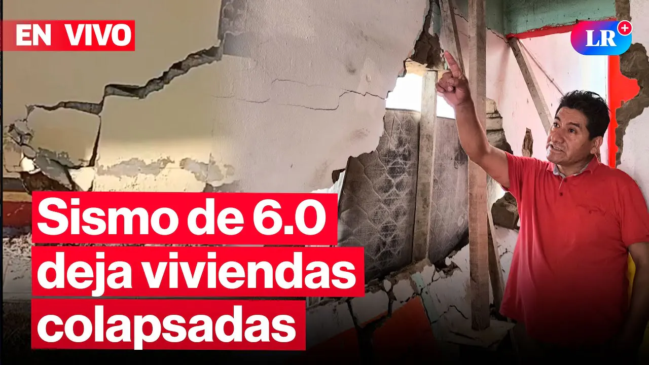 Reproducir: 🔴Sismo de magnitud 6.0 sacude el norte del Perú: viviendas colapsadas  l #EnVivoLR