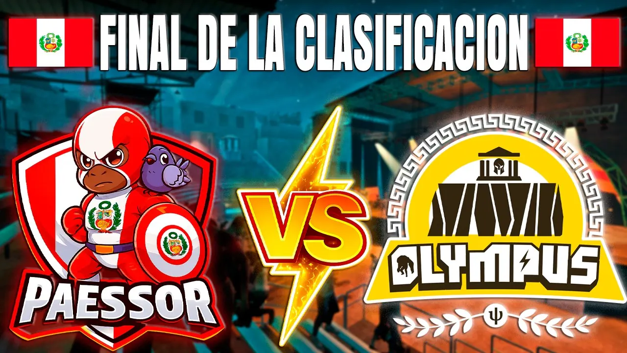 Reproducir: FINAL DE CLASIFICACIONES | Paesos VS Olympus | Perú VS Perú | STRIM CON CAM 🥵