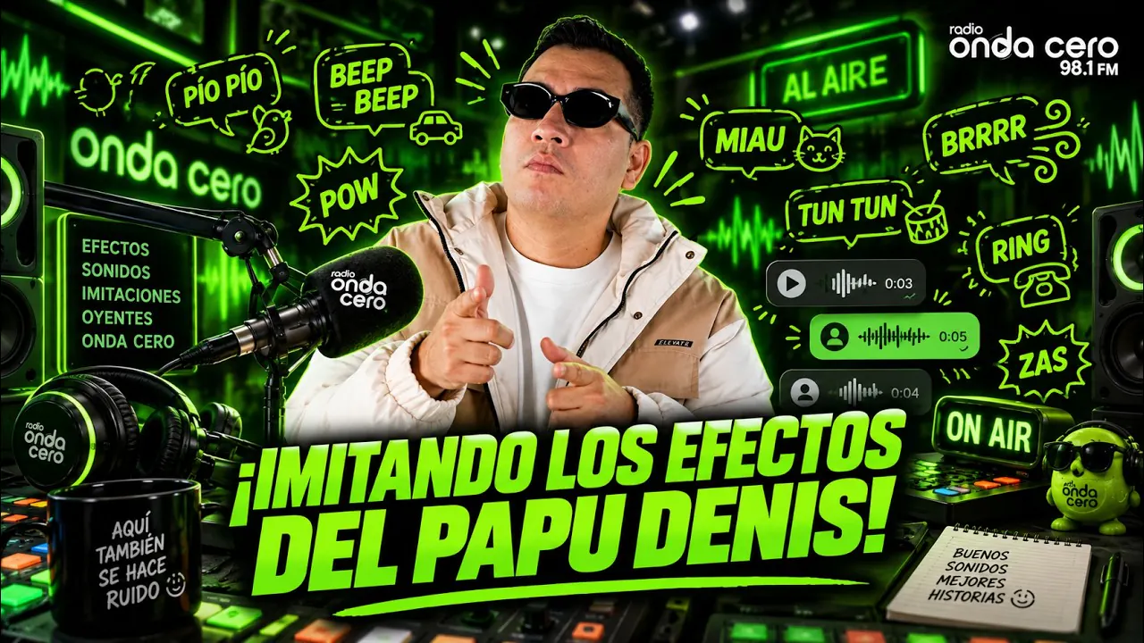 Reproducir: ¿PODRÍAS IMITAR ESTOS EFECTOS? 😂 - ASU QUE TARDE - RADIO ONDA CERO
