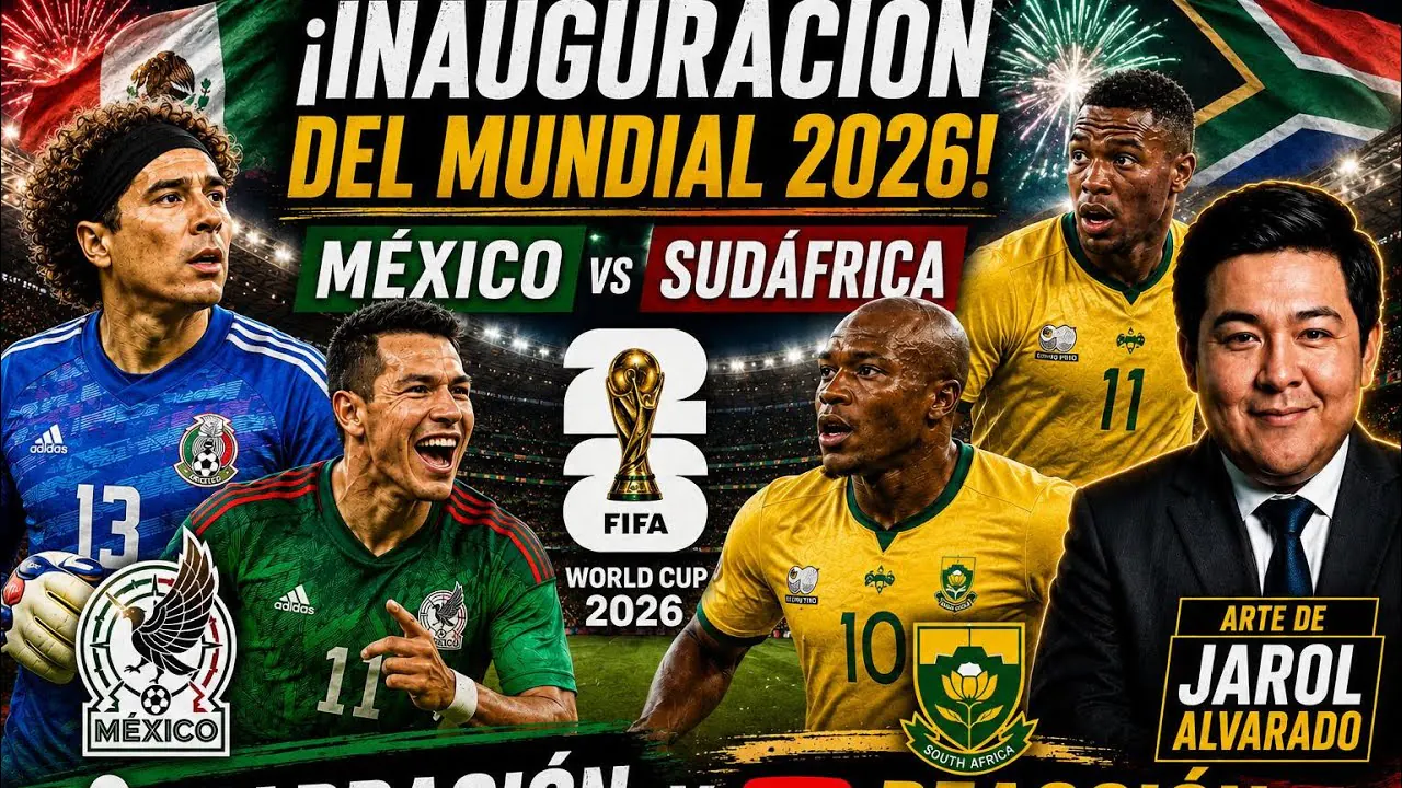 Reproducir: 🚨 MÉXICO vs SUDAFRICA EN VIVO 🔥 | DEBUT MUNDIALISTA 2026 | PARTIDO INAUGURAL COMPLETO 🏆⚽