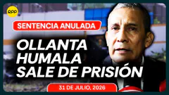 EN VIVO OLLANTA HUMALA DEJA PRISIÓN: Poder Judicial ordena su excarcelación tras fallo del TC