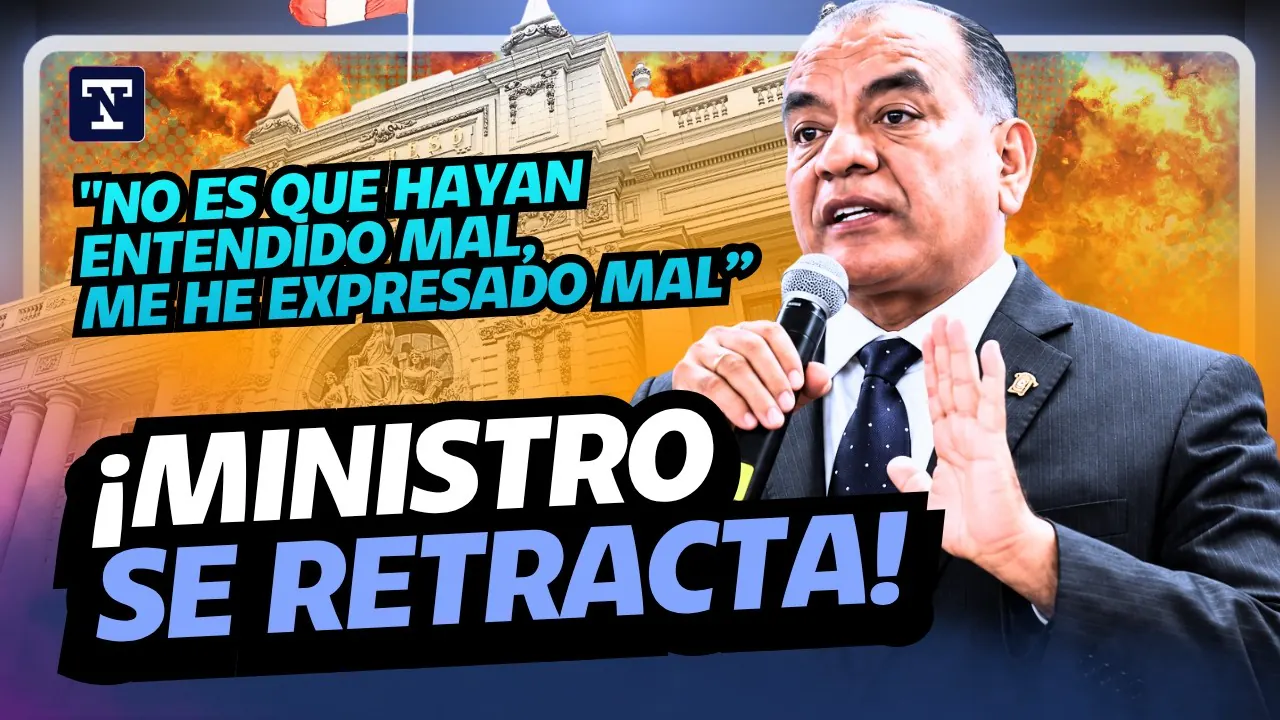 Reproducir: MINISTRO DEL INTERIOR SE RETRACTA: “ME EXPRESÉ MAL” SOBRE HOMICIDIOS E INSEGURIDAD | TRIVU NOTICIAS