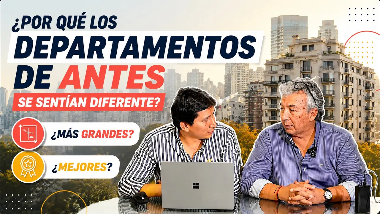 Reproducir: ¿POR QUÉ LOS DEPARTAMENTOS DE ANTES SE SENTÍAN DIFERENTE? - INFOINMUEBLES