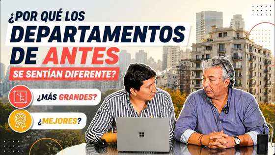 ¿POR QUÉ LOS DEPARTAMENTOS DE ANTES SE SENTÍAN DIFERENTE? - INFOINMUEBLES