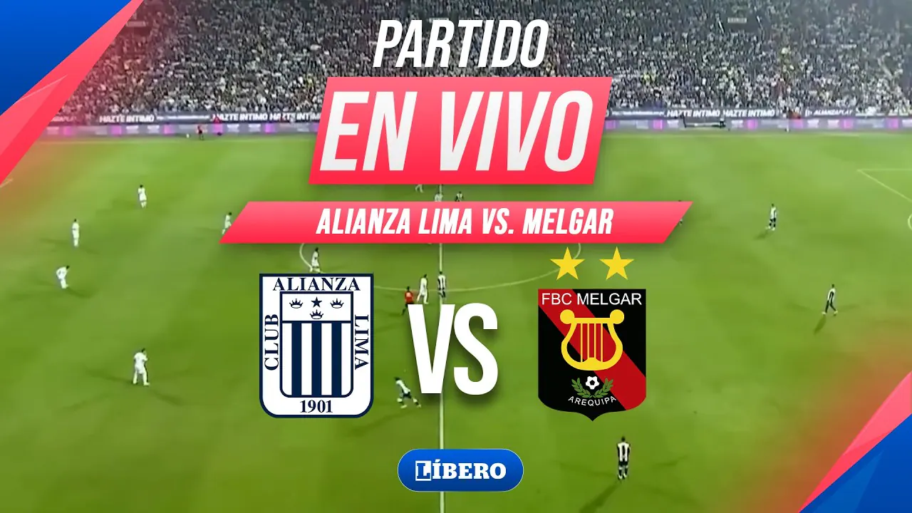 Reproducir: 🔴 ALIANZA LIMA VS MELGAR - TORNEO APERTURA FECHA 6 - LIGA 1 2026 | Líbero