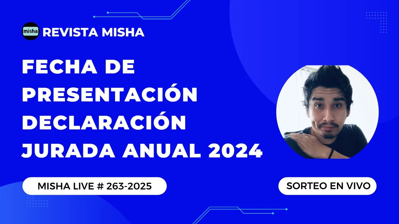 Reproducir: Fecha de presentación Declaración Jurada Anual 2024