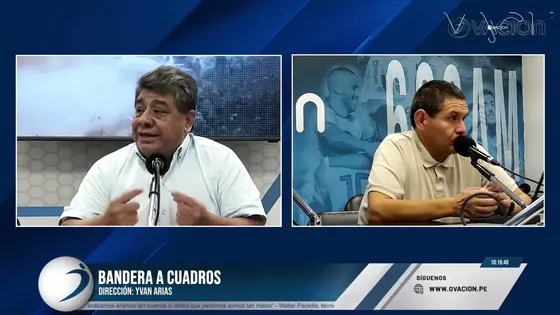 BANDERA A CUADROS EN VIVO por RADIO OVACION
