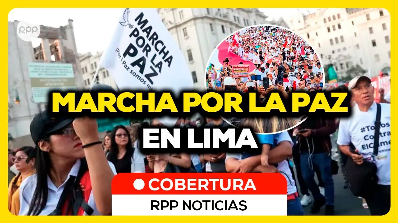 Reproducir: 🔴 EN VIVO Marcha por la Paz y Defensa de la PNP en Lima | Noticias Perú