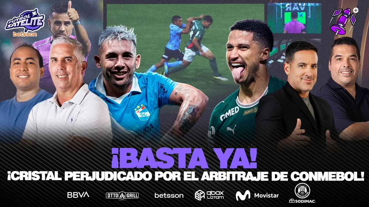 Reproducir: ¿ERA PENAL? ¡VUELVEN A FAVORECER A LOS BRASILEÑOS FRENTE A SPORTING CRISTAL! #FÚTBOLSATÉLITE