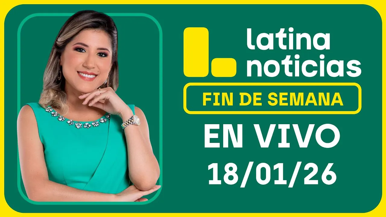Reproducir: LATINA NOTICIAS MEDIODÍA - DOMINGO 18 DE ENERO DE 2026