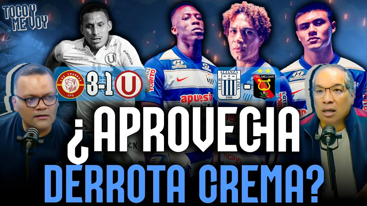 Reproducir: #ENVIVO 🔴 ¡ALIANZA LIMA PUEDE SER PUNTERO! ¡UNIVERSITARIO CAYÓ ANTE CHANKAS! #TYMV #FEEG2026