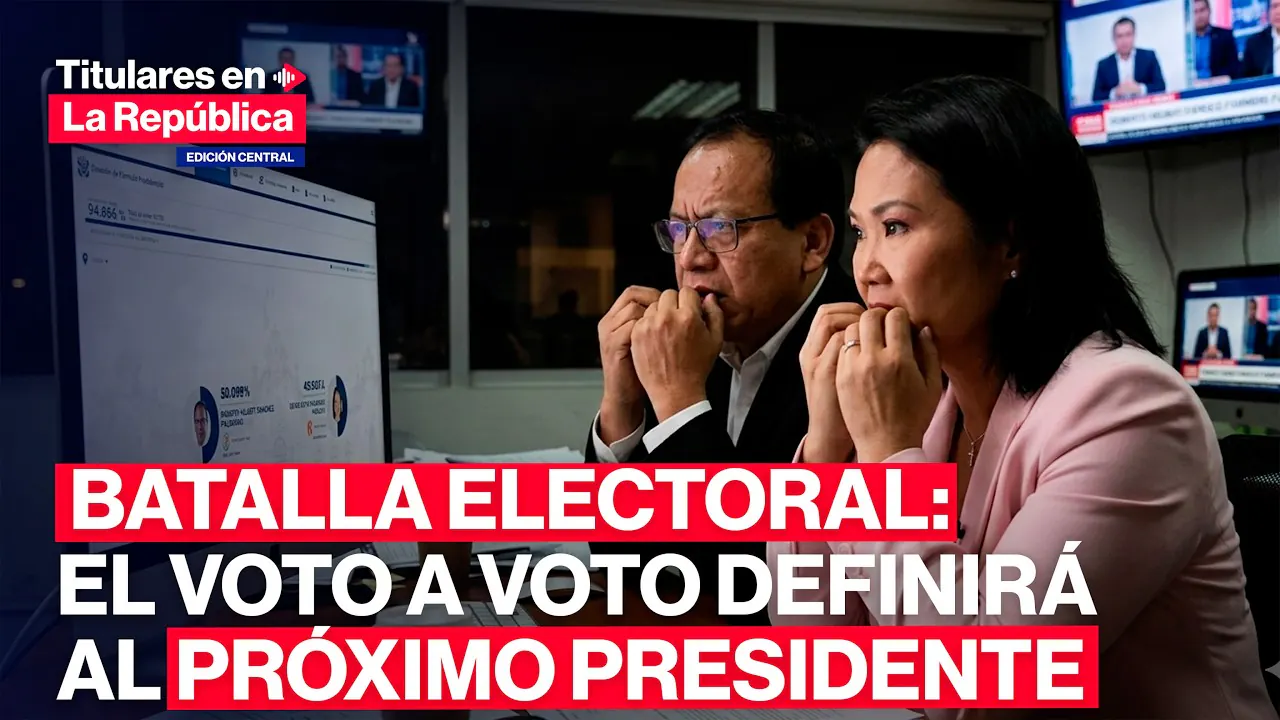 Reproducir: 🔴 💥 ¡Final de infarto! KEIKO y SÁNCHEZ separados por un MÍNIMO MARGEN ELECTORAL #tlr