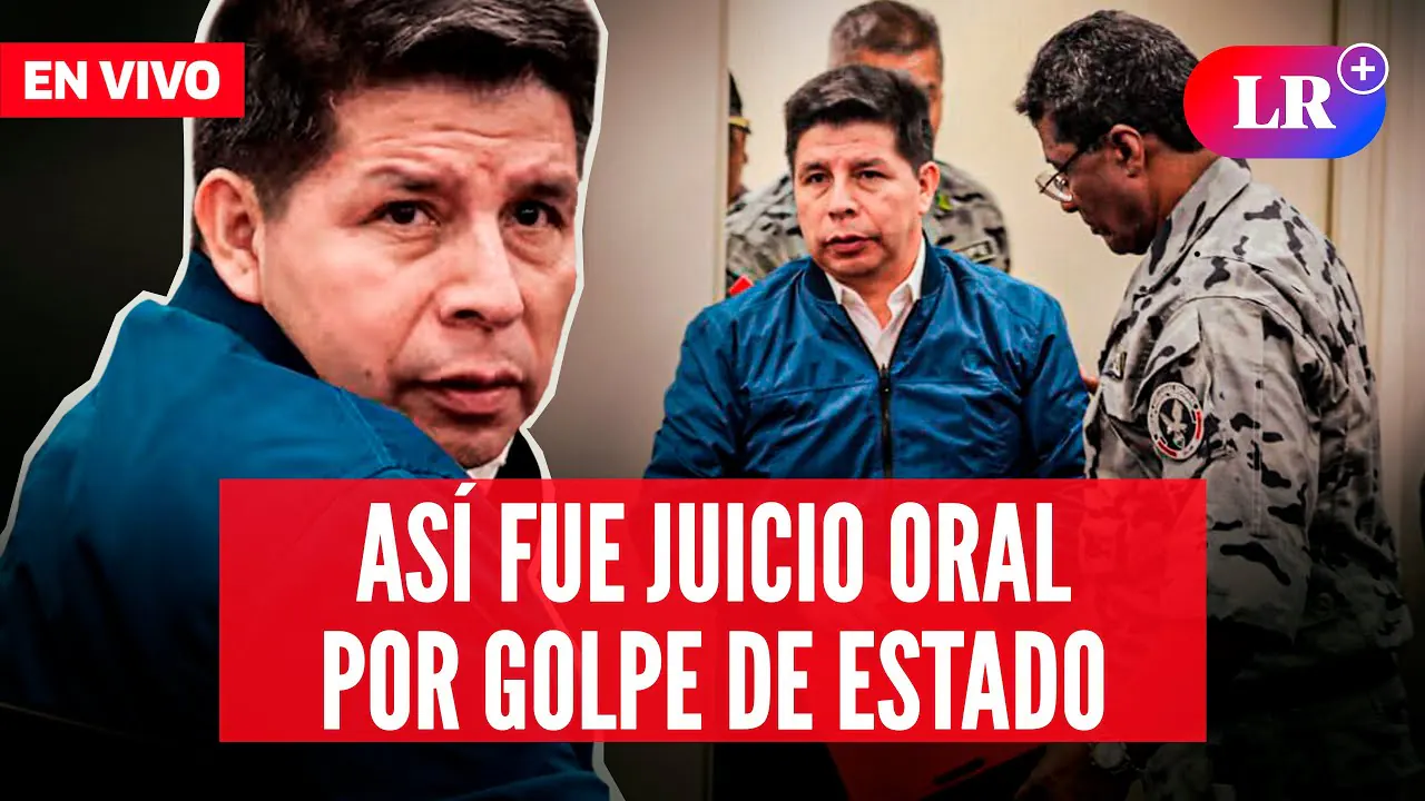 Reproducir: 🔴PEDRO CASTILLO EN VIVO HOY: JUICIO POR GOLPE DE ESTADO SE RETOMA EN BARBADILLO#EnDirectoLR