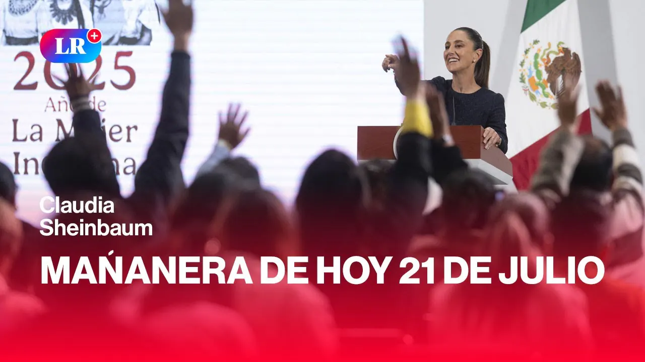 Reproducir: 🔴 CLAUDIA SHEINBAUM EN VIVO en LA MAÑANERA de HOY, 21 de julio de 2025 | #EnDirectoLR