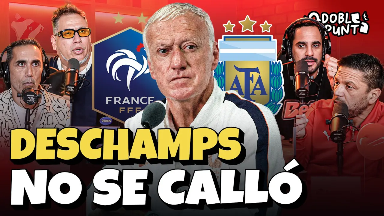 Reproducir: ¿EL DT de FRANCIA A QUIÉN APUNTA? ¿ESTÁ PIDIENDO JUEGO LIMPIO por lo SUCEDIDO con ARGENTINA? EN VIVO