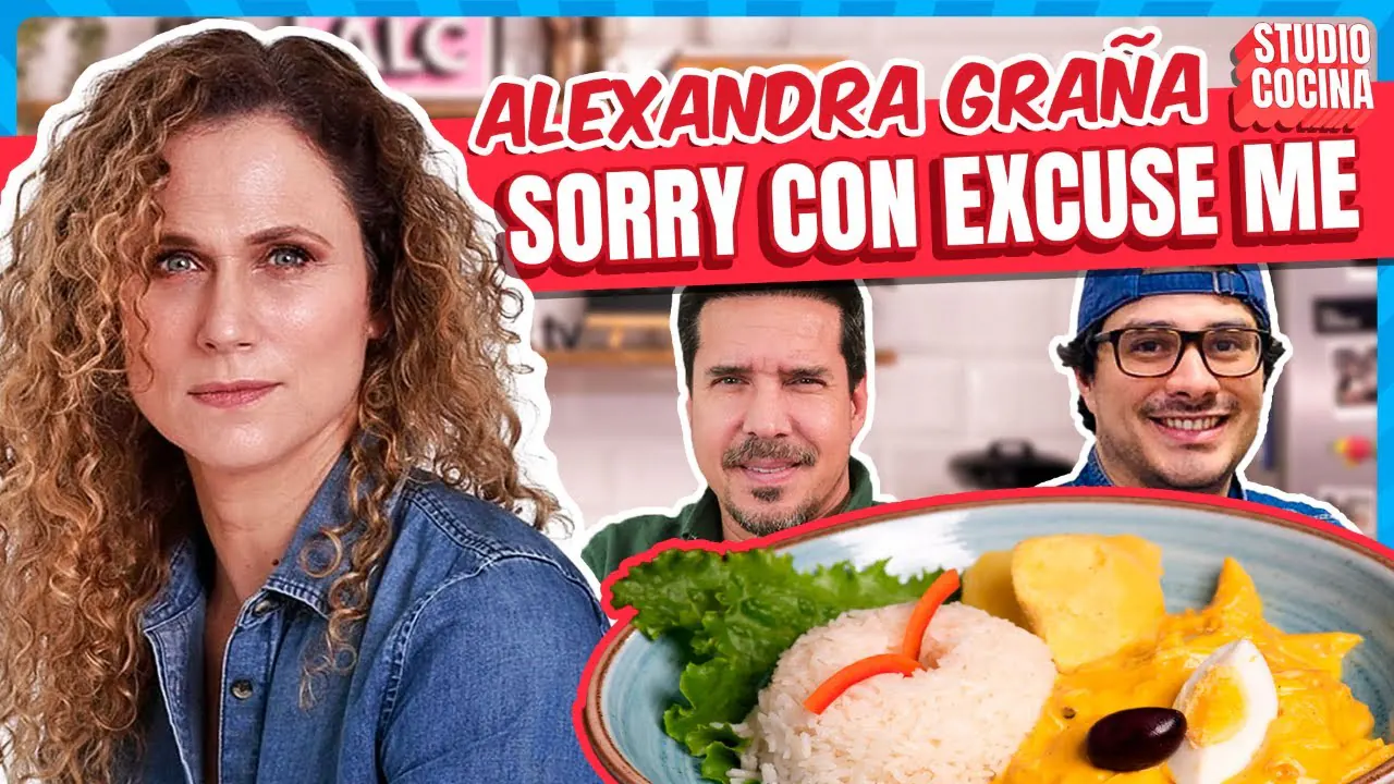 Reproducir: ALEXANDRA GRAÑA ES DEMASIADA BELLEZA 😍 I Ají de gallina I Studio Cocina