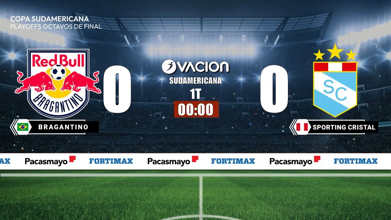 Reproducir: Bragantino vs Sporting Cristal por RADIO OVACION 🔴 #ENVIVO | COPA SUDAMERICANA