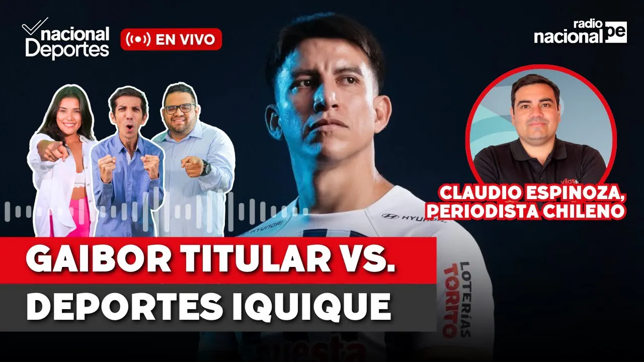 Reproducir: Radio Nacional EN VIVO: Nacional Deportes 4/03/25| GAIBOR titular en IQIQUE| Previa ADT vs CIENCIANO