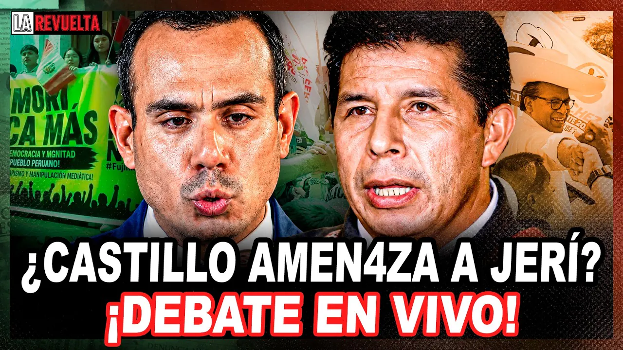 Reproducir: PEDRO CASTILLO: ''EL MENSAJE A JOSÉ JERI'' | LA REVUELTA 🔴
