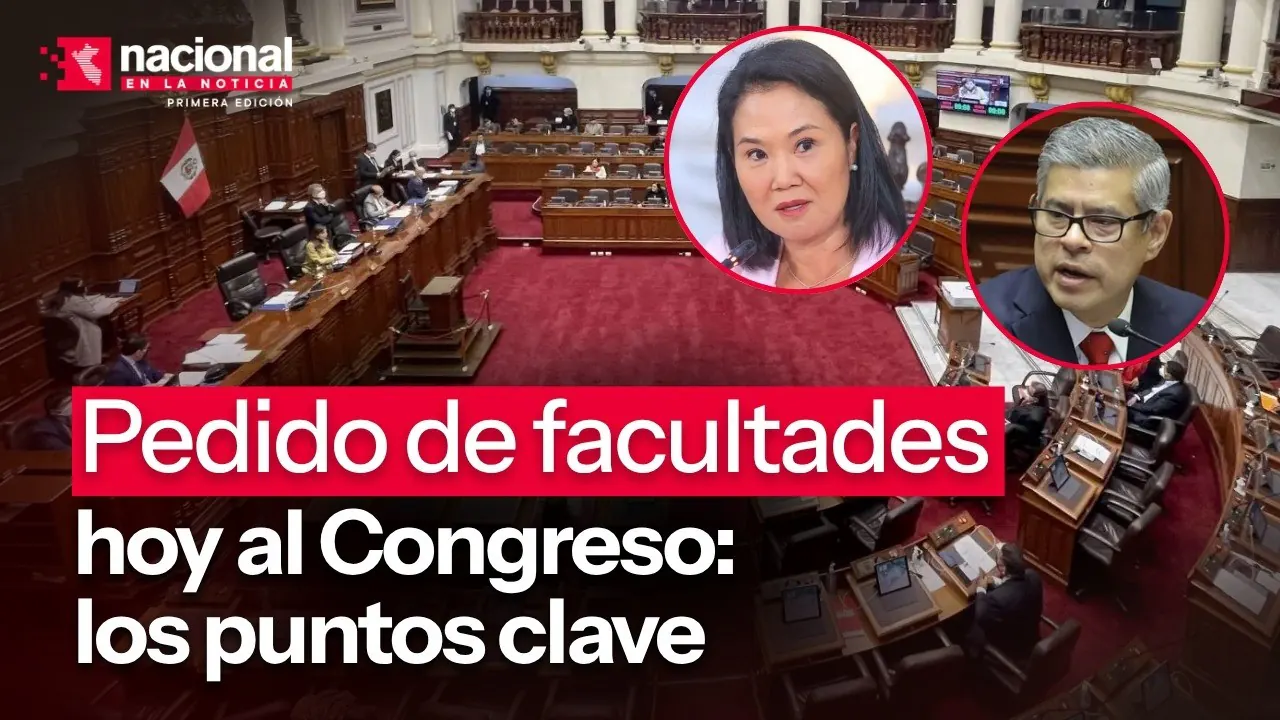 Reproducir: Pedido de facultades hoy al Congreso: las prioridades|”Nacional en la Noticia”|EN VIVO 28/08/2026