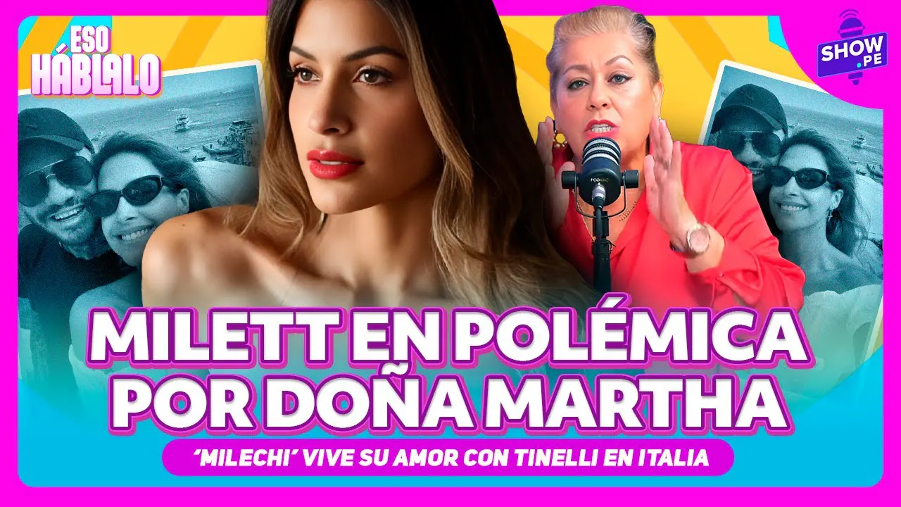 Reproducir: ¡MILETT EN EL OJO DE LA TORMENTA POR DOÑA MARTHA! mientras vive su amor con Tinelli en Italia.💕