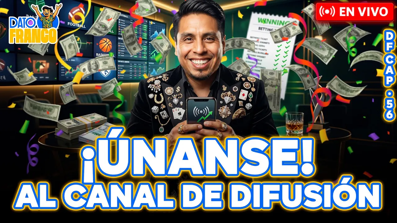 Reproducir: 🔥⚽ #ENVIVO | ¡YA LANZAMOS EL CANAL DE DIFUSIÓN! LAS FIJAS ANTES QUE NADIE CON DF⚡#DATOFRANCO