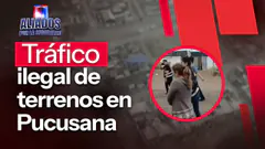 Cae red criminal dedicada al tráfico ilegal de terrenos en Pucusana | "Aliados por la seguridad"