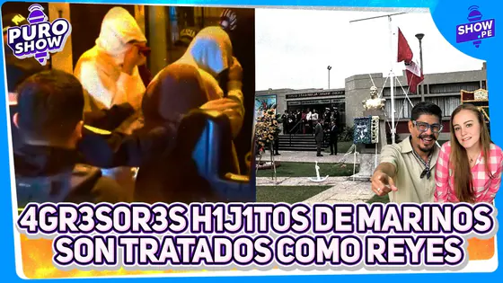4GR3S0R3S H1J1T0S DE MARINOS SON TRATADOS COMO REYES #puroshow