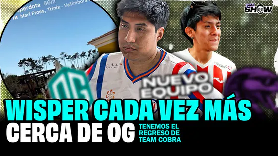 DOTA 2: ¿WISPER ESTÁ CADA VEZ MÁS CERCA de OG?, TEAM COBRA ESTÁ DE REGRESO - Panshow