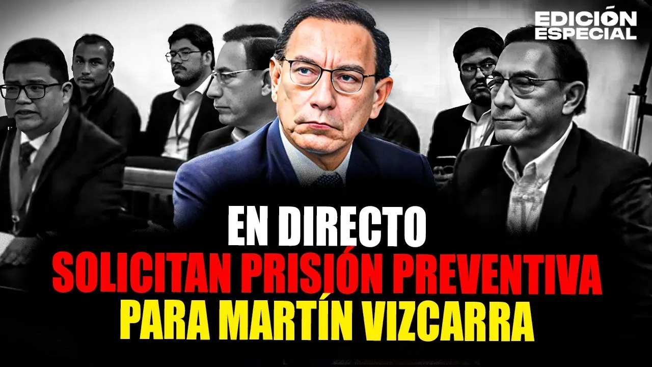 Reproducir: #EnVivo Martín Vizcarra enfrenta audiencia de prisión preventiva