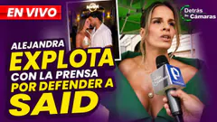 EN VIVO - ALEJANDRA EXPLOTA ANTE LA PRENSA POR SAID | DETRÁS DE CÁMARAS – Panamericana TV