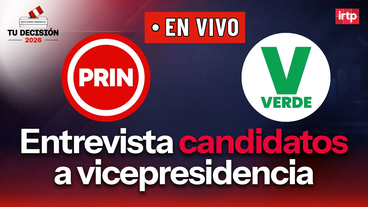 Reproducir: Candidatos a la vicepresidencia: Partido Político PRIN y Demócrata Verde | “Tu decisión 2026”