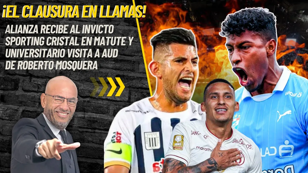 Reproducir: ¡PARITIDOS CLAVE! Alianza  obligado a sumar ante Sporting cristal y  universitario visita AUD