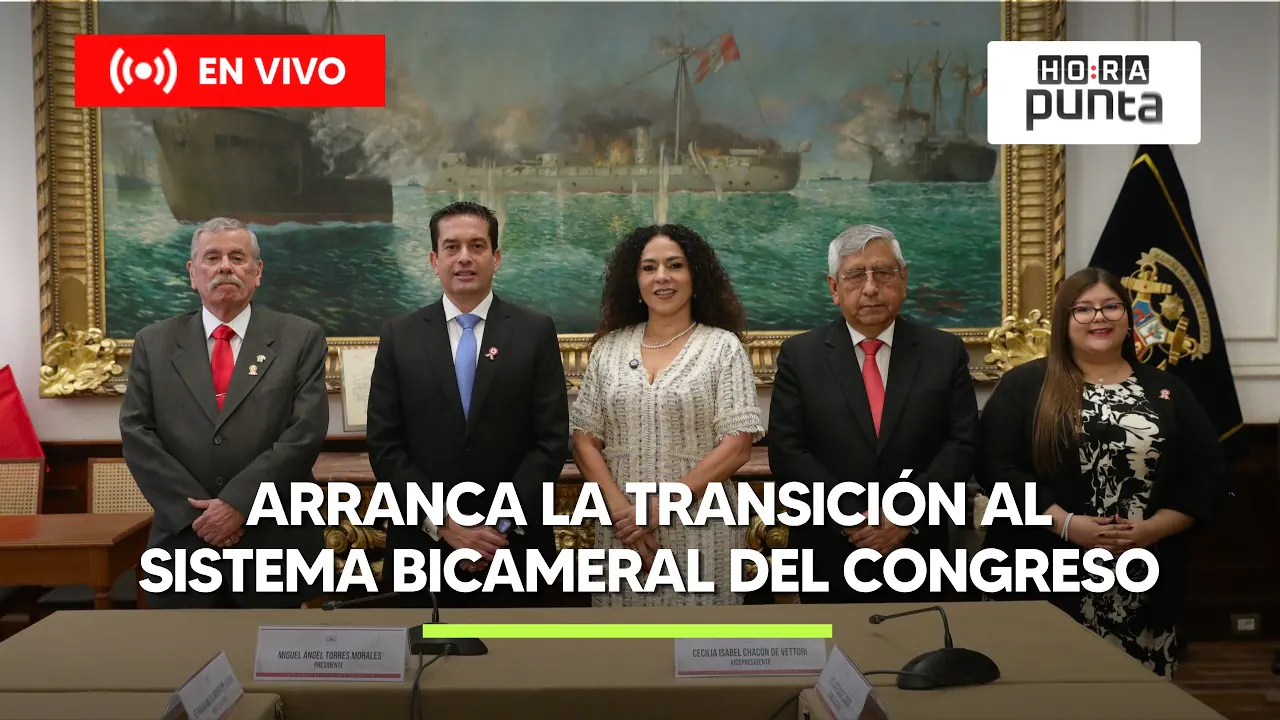 Reproducir: KEIKO FUJIMORI PRIORIZA SEGURIDAD Y CONGRESO INICIA TRANSICIÓN A LA BICAMERALIDAD | HORA PUNTA