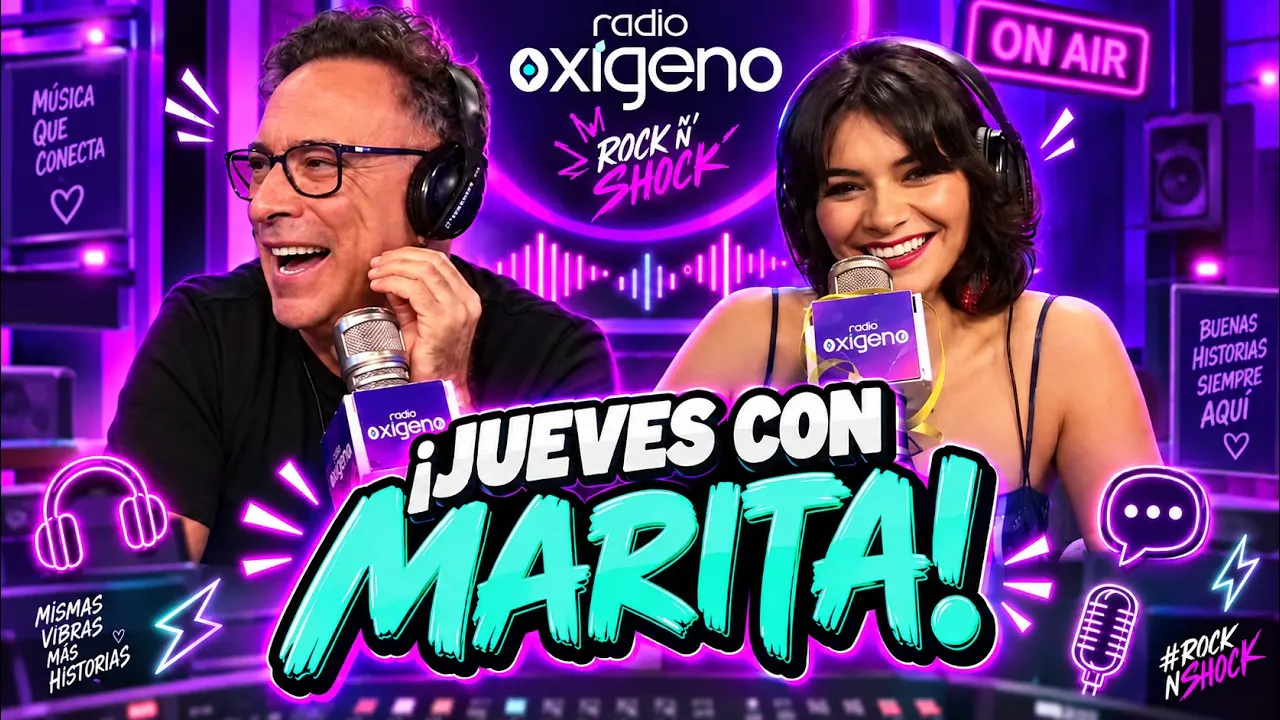 Reproducir: ¡JUEVES CON MARITA! #envivo  ROCK N SHOCK CON CARLOS GALDOS