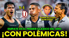 #ENVIVO | ¡CLÁSICO CON POLÉMICAS! ALIANZA LIMA Y UNIVERSITARIO EMPATARON