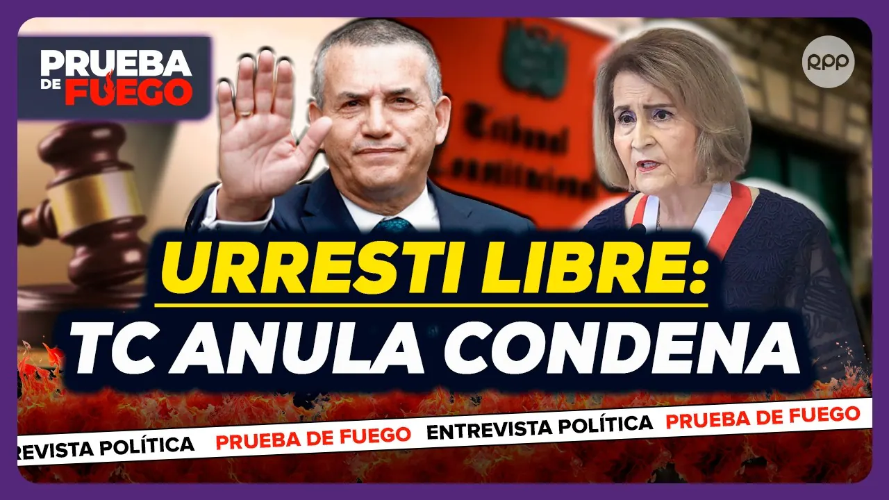 Reproducir: 🔥Urresti libre por fallo del TC: presidenta del Tribunal Constitucional responde en vivo #FEEG2026