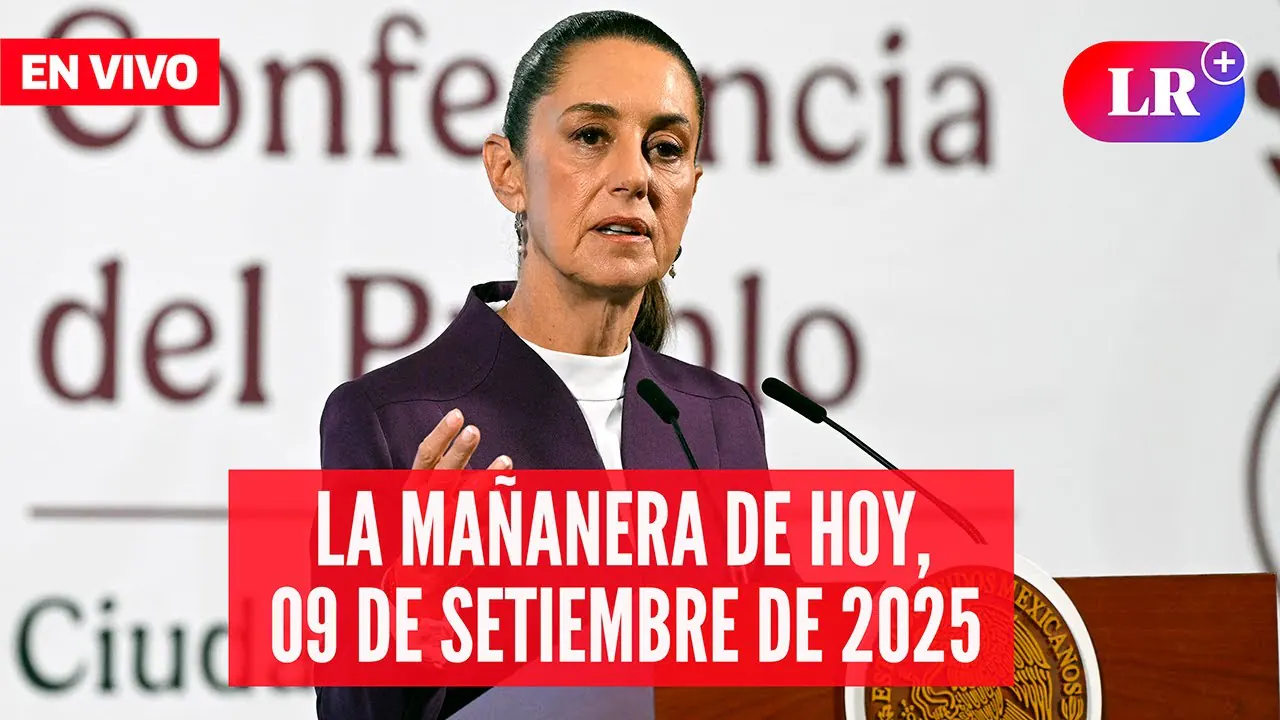 Reproducir: 🔴 Claudia Sheinbaum EN VIVO en la Mañanera de HOY,  98 de setiembre de 2025 | #EnDirectoLR